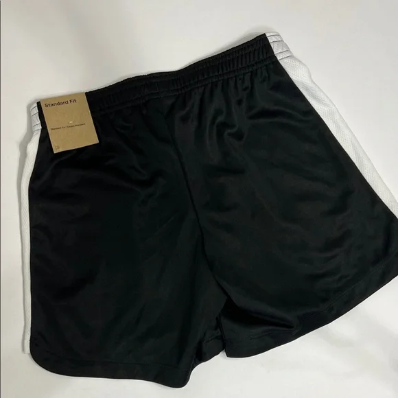 NWT Boys Small Nike Black and White Athletic Shorts - Picture 4 of 7